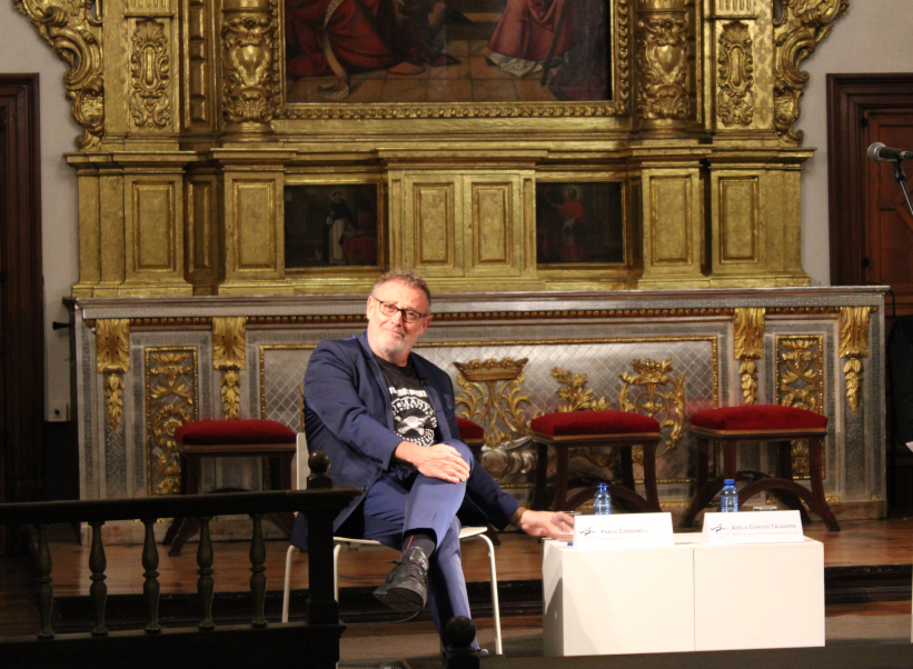 Pablo Carbonell at La Nau of the Universitat de València (2021).